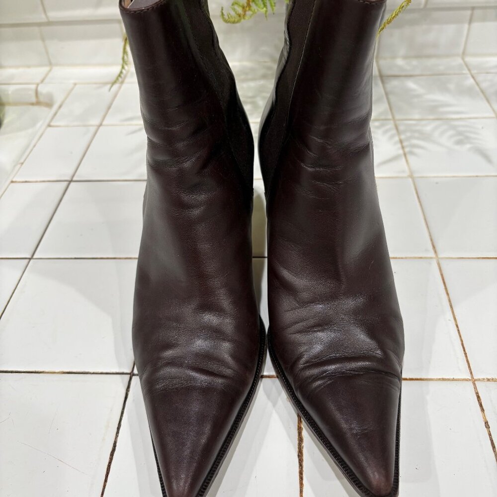 Michael Kors Pre-owned Brown Leather Jodhpur Riding Booties